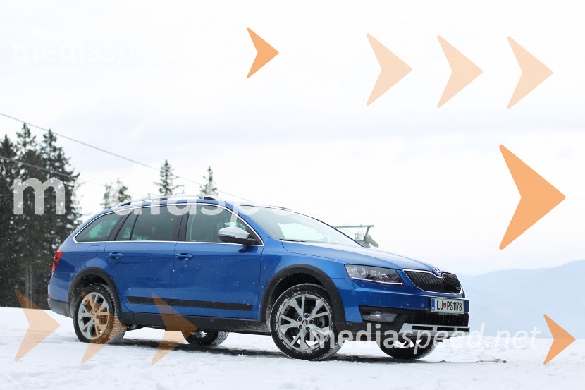 Škoda Octavia Combi Scout 2.0 TDI 4x4Škoda Octavia Combi Scout 2.0 TDI 4x4, mediaspeed test