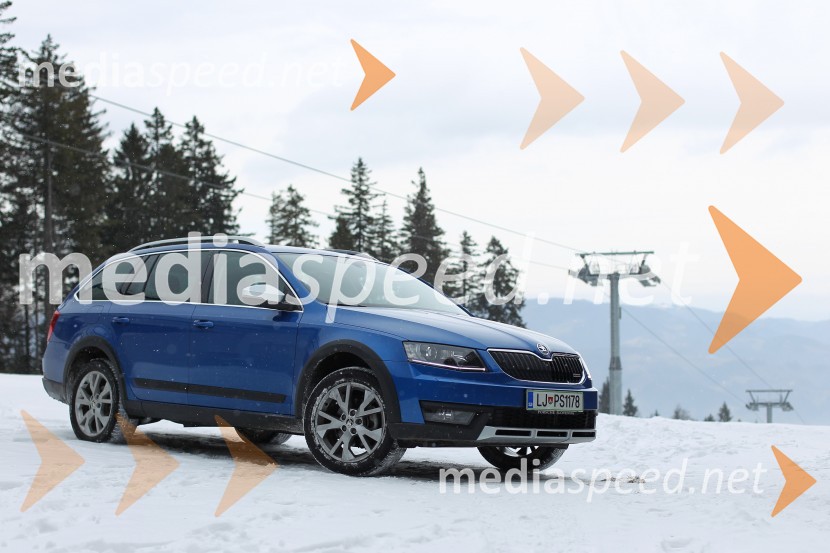 Škoda Octavia Combi Scout 2.0 TDI 4x4Škoda Octavia Combi Scout 2.0 TDI 4x4, mediaspeed test