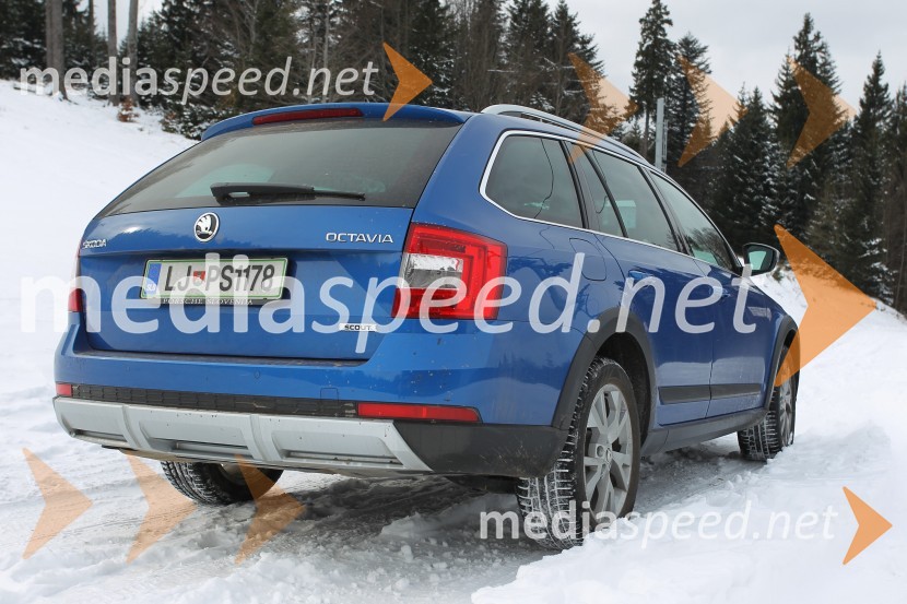 Škoda Octavia Combi Scout 2.0 TDI 4x4Škoda Octavia Combi Scout 2.0 TDI 4x4, mediaspeed test