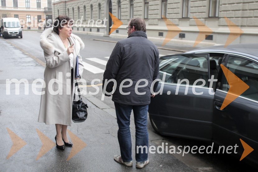 mag. Julijana Bizjak Mlakar, ministrica za kulturo;  ... Ministri pred sejo Vlade RS