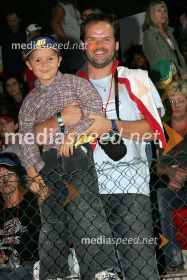 Guenther Bauer, Nemčija, voznik speedwayja na ledu s sinomSPEEDWAY, Speedway Grand Prix - VN Italije 2005 dirka