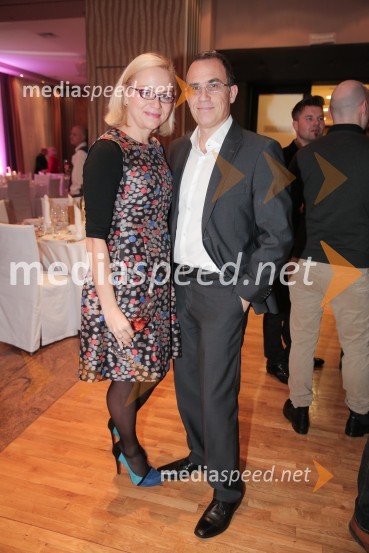  Natalija Petkovič;  Marko PetkovičTradicionalno srečanje poslovnih partnerjev hotelov Slon, Lovec in Kompas