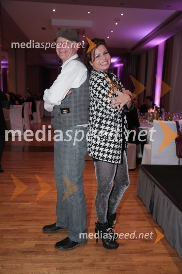  Mitja Novak, glasbenik;  Neža Buh-Neisha, glasbenicaTradicionalno srečanje poslovnih partnerjev hotelov Slon, Lovec in Kompas