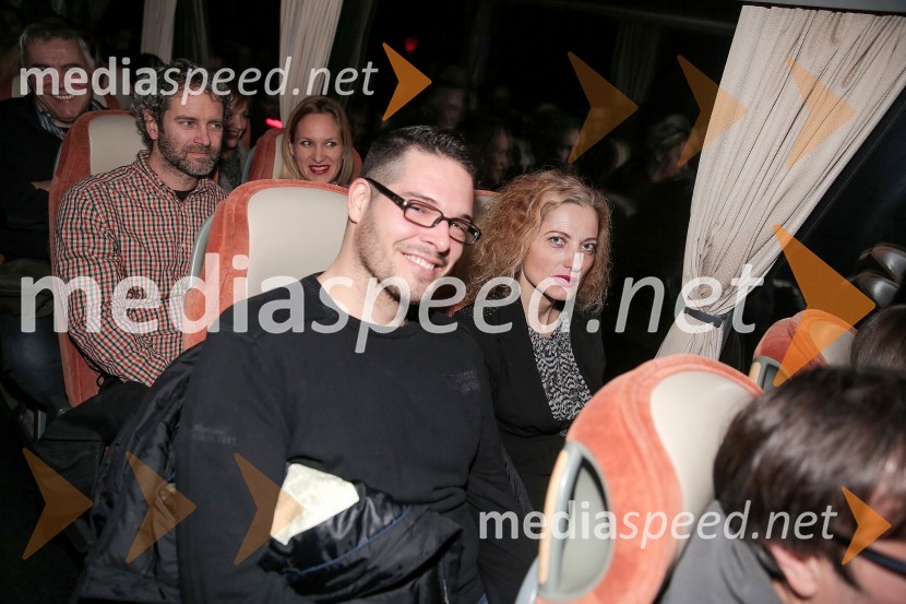  Igor Đukić, nekdanji novinar siol.net;  Hermina Kovačič, svetovalka za odnose z javnostmi, Festival LjubljanaKo ko komedija, premiera in VIP zabava