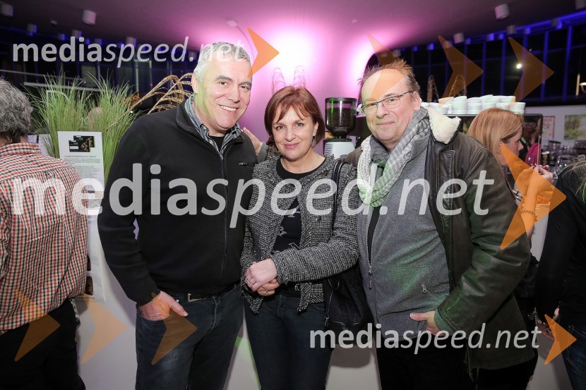  Zoran Predin, glasbenik;  Barbara Lapajne Predin, igralka;  Gojmir Lešnjak Gojc, igralecKo ko komedija, premiera in VIP zabava