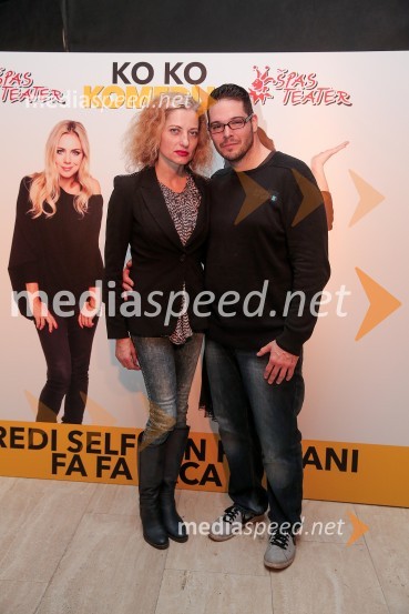  Hermina Kovačič, svetovalka za odnose z javnostmi, Festival Ljubljana;  Igor Đukić, nekdanji novinar siol.netKo ko komedija, premiera in VIP zabava