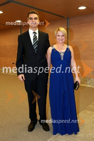 Danilo Tomšič, Telekom Slovenije;  Andreja Šuštaršič Tomšič18. Veliki dobrodelni Lions ples