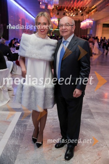  Alenka Slavinec, fotografinja;  Mitja Rotovnik, nekdanji direktor Cankarjevega doma18. Veliki dobrodelni Lions ples