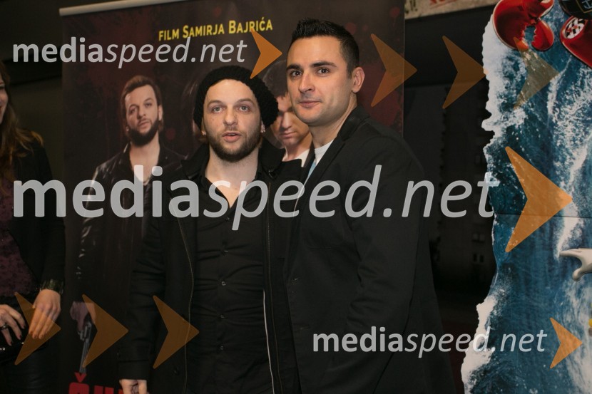  Samir Bajrić, igralec, režiser;  Dino Hajderović, igralecŠuplje priče, premiera filma