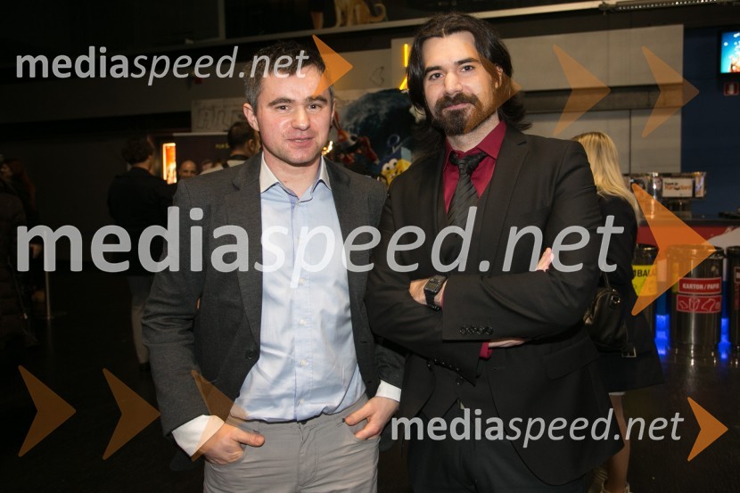  Jernej  Škulj, igralec;  Jure Gorjanec, igralecŠuplje priče, premiera filma