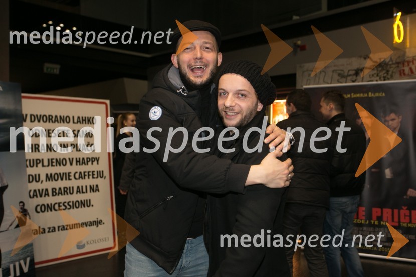  Zlatko Čordič, raper, glasbenik;  Samir Bajrić, igralec, režiserŠuplje priče, premiera filma