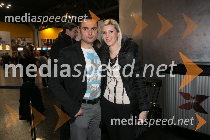  Dino Hajderović, igralec;  Andreja MlakarŠuplje priče, premiera filma