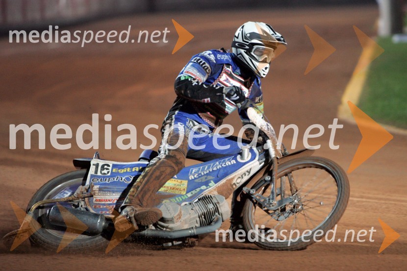 Nicki Pedersen, Danska; Matej Žagar, Slovenija; Tony Rickardsson, Švedska in Lee Richardson, Velika BritanijaSPEEDWAY, Speedway Grand Prix - VN Italije 2005 dirka