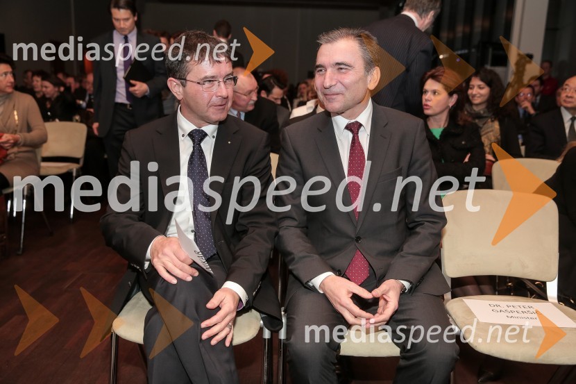  Boris Koprivnikar, minister za javno upravo;  Janko  Veber, minister za obramboMlada managerka 2014 je Tanja Skaza