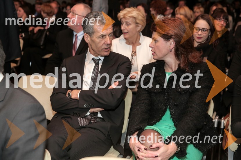  Stojan Petrič, predsednika sosveta Kolektor Group; mag. Alenka Bratušek, nekdanja predsednica vlade Republike Slovenije, predsednica stranke Zavezništvo ABMlada managerka 2014 je Tanja Skaza