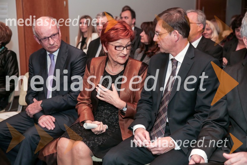 prof. dr.  Danica  Purg,  direktorica IEDC Poslovna šola Bled; prof. dr. Miro Cerar, predsednik vlade Republike SlovenijeMlada managerka 2014 je Tanja Skaza