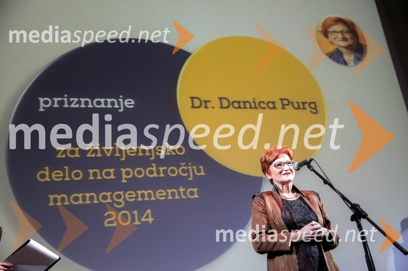 prof. dr.  Danica  Purg,  direktorica IEDC Poslovna šola BledMlada managerka 2014 je Tanja Skaza