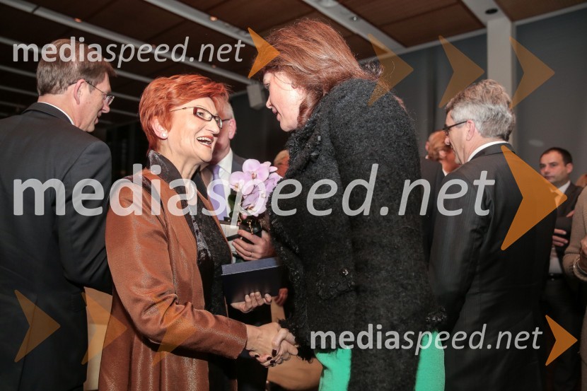 prof. dr.  Danica  Purg,  direktorica IEDC Poslovna šola Bled; mag. Alenka Bratušek, nekdanja predsednica vlade Republike Slovenije, predsednica stranke Zavezništvo ABMlada managerka 2014 je Tanja Skaza