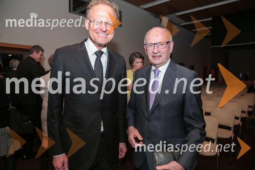  Janez  Škrabec, direktor Riko d.o.o.,  Alumni kluba EF, predsednik Slovensko-ruskega poslovnega sveta;  Arnold Walravens, profesor IEDCMlada managerka 2014 je Tanja Skaza