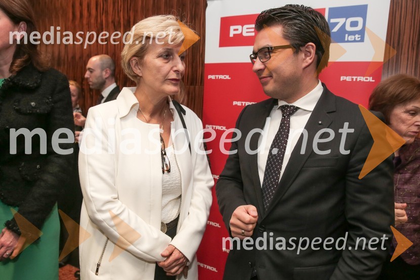dr. Anna Prinz, veleposlanica Nemčije;  Lothar Schupet,  generalni direktor BMW Group SlovenijaMlada managerka 2014 je Tanja Skaza