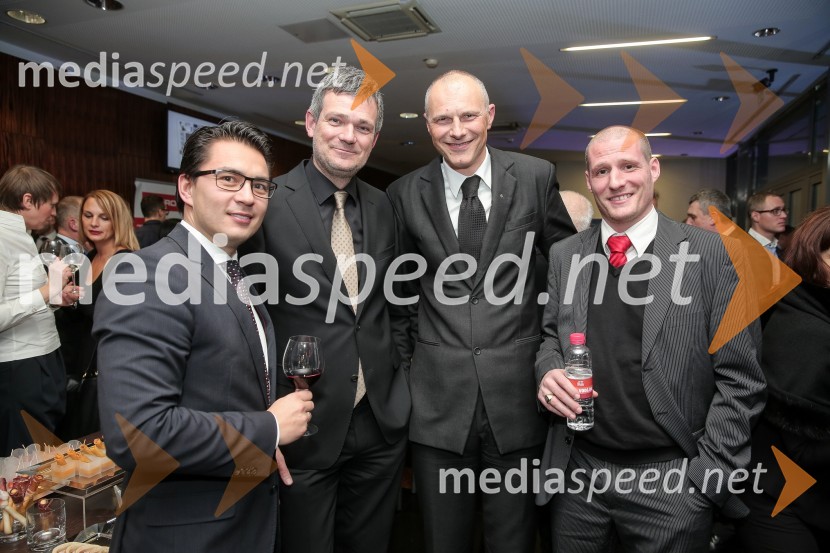  Lothar Schupet,  generalni direktor BMW Group Slovenija; mag. Tomaž  Berločnik, predsednik uprave Petrol d.d.;  ... ;  ... Mlada managerka 2014 je Tanja Skaza