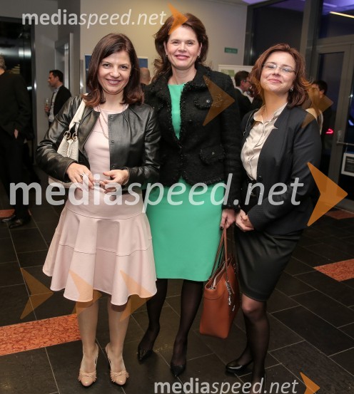 mag. Sonja  Šmuc, izvršna direktorica Združenja Manager; mag. Alenka Bratušek, nekdanja predsednica vlade Republike Slovenije, predsednica stranke Zavezništvo AB;  Maša Kociper, nekdanja poslankaMlada managerka 2014 je Tanja Skaza