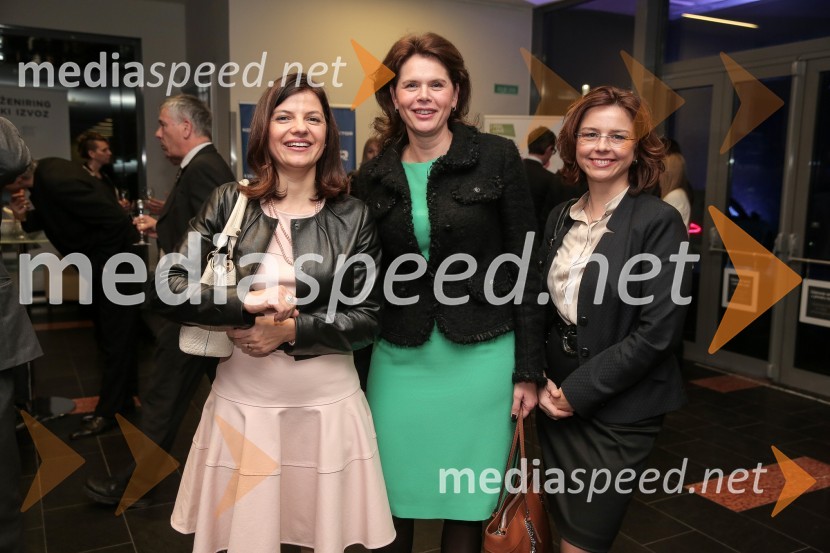 mag. Sonja  Šmuc, izvršna direktorica Združenja Manager; mag. Alenka Bratušek, nekdanja predsednica vlade Republike Slovenije, predsednica stranke Zavezništvo AB;  Maša Kociper, nekdanja poslankaMlada managerka 2014 je Tanja Skaza