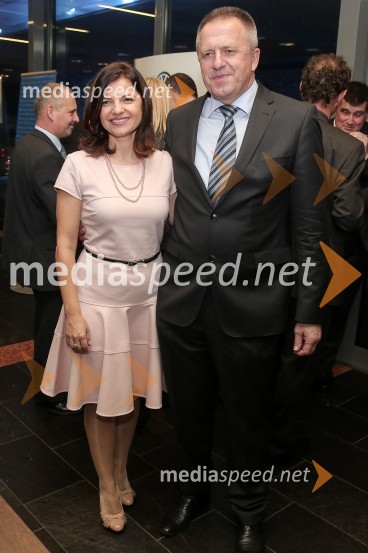 mag. Sonja  Šmuc, izvršna direktorica Združenja Manager;  Zdravko Počivalšek, minister za gospodarski razvoj in tehnologijoMlada managerka 2014 je Tanja Skaza