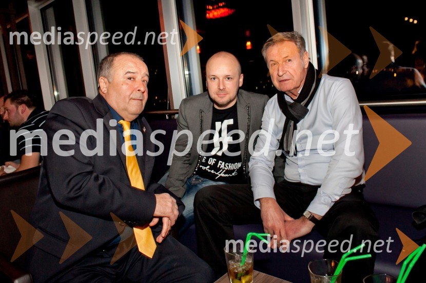  Bojan Belna st., podjetnik;  Bojan Belna ml., solastnik lokala LUFT;  Iztok Mirnik, Autocommerce d.o.o., MariborLUFT, otvoritev