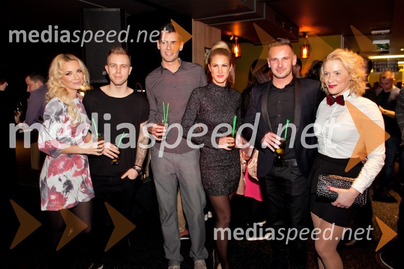  Jasna Napotnik;  Mike Vale, DJ;  Nejc Slokan;  Kim Božič, lastnica trgovine Allegria;  David Klobasa, pevec skupine Casanova;  Beba Ščap,  ekstreman športnica, humanitarkaLUFT, otvoritev