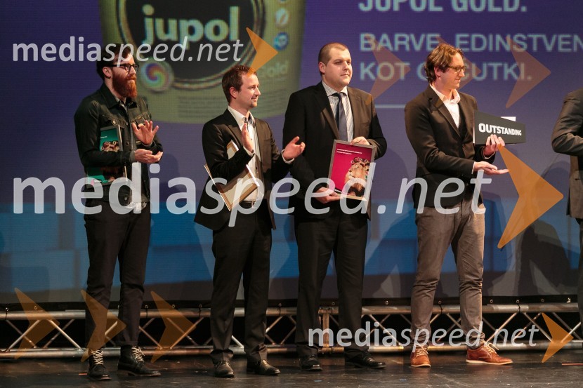 Outstanding 2014, podelitev nagradUstvarjalci oglaševalske kampanje JupolOutstanding 2014, podelitev nagrad