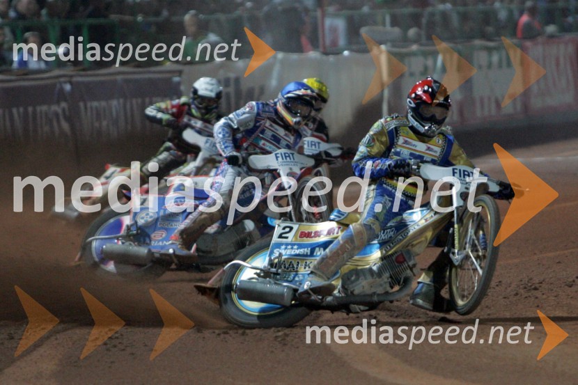 Tony Rickardsson, Švedska in Jason Crump, AvstralijaSPEEDWAY, Speedway Grand Prix - VN Italije 2005 dirka