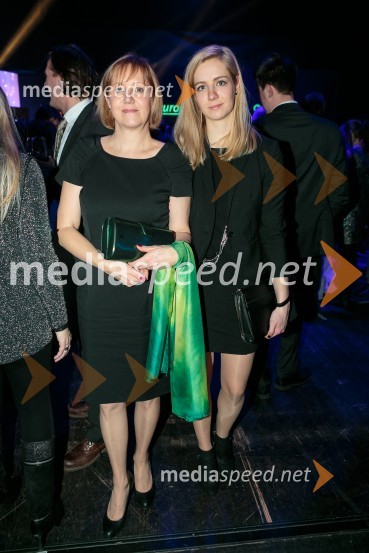  Nevenka Medved, Europlakat;  Ana MedvedOutstanding 2014, podelitev nagrad