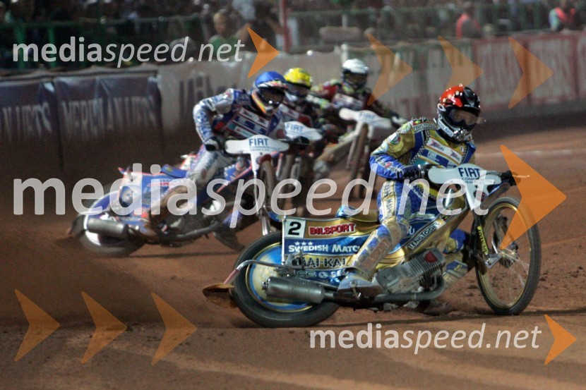 Tony Rickardsson, Švedska in Jason Crump, AvstralijaSPEEDWAY, Speedway Grand Prix - VN Italije 2005 dirka