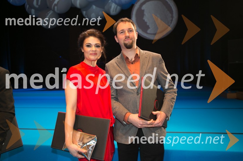  Pia Zemljič, igralka;  Vito Žuraj, skladateljPrešernova proslava ob kulturnem prazniku 2015