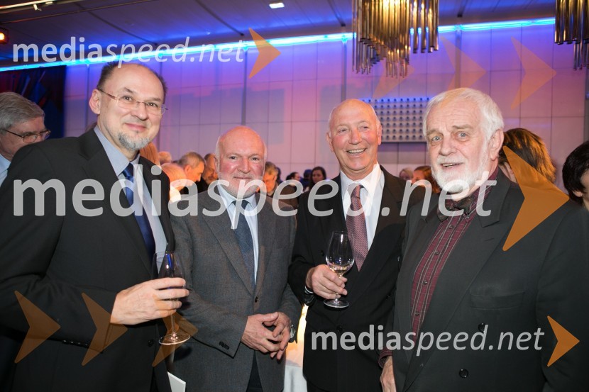  Jelko Kacin, politik;  Erwan Fouere;  Ivan Rudolf, častni konzul R.J. Koreje;  Mitja Meršol, nekdanji poslanecPrešernova proslava ob kulturnem prazniku 2015