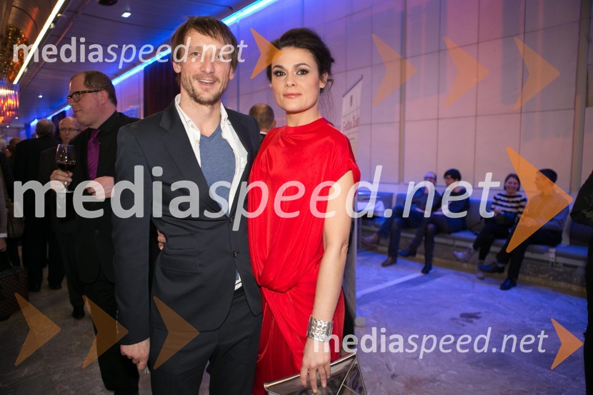  Marko  Mandić, igralec;  Pia Zemljič, igralkaPrešernova proslava ob kulturnem prazniku 2015