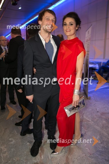  Marko  Mandić, igralec;  Pia Zemljič, igralkaPrešernova proslava ob kulturnem prazniku 2015