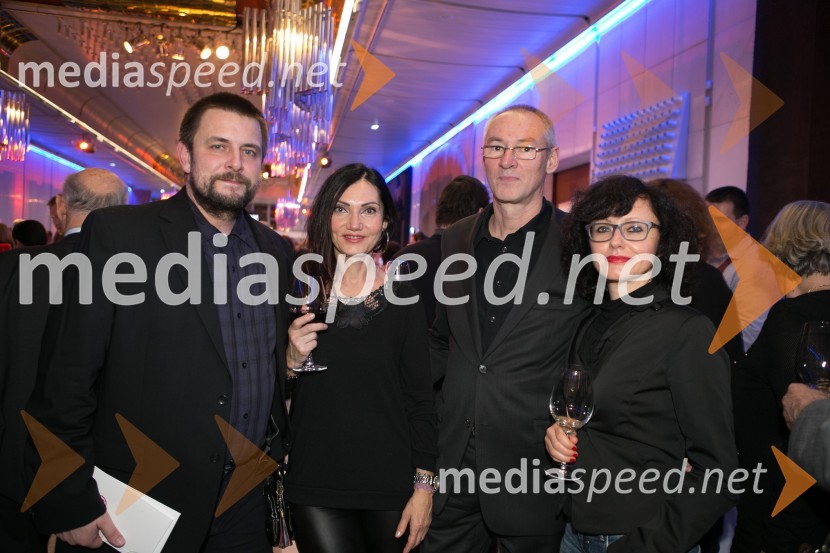  Gregor Pirš;  Betka Ravnik;  Hugo Šekoranja, saksofonist, glasbeni urednik za jazz, Radio Slovenija;  Mateja Valentinčič, novinarkaPrešernova proslava ob kulturnem prazniku 2015