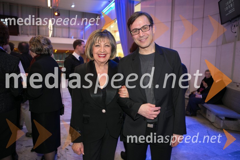  Nataša Dolenc, nekdanja radijska voditeljica;  Igor Velše, voditeljPrešernova proslava ob kulturnem prazniku 2015