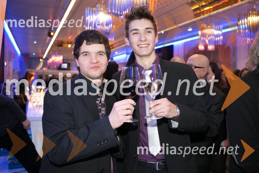  Matjaž Vidmar, umetnik;  Peter KaiserPrešernova proslava ob kulturnem prazniku 2015