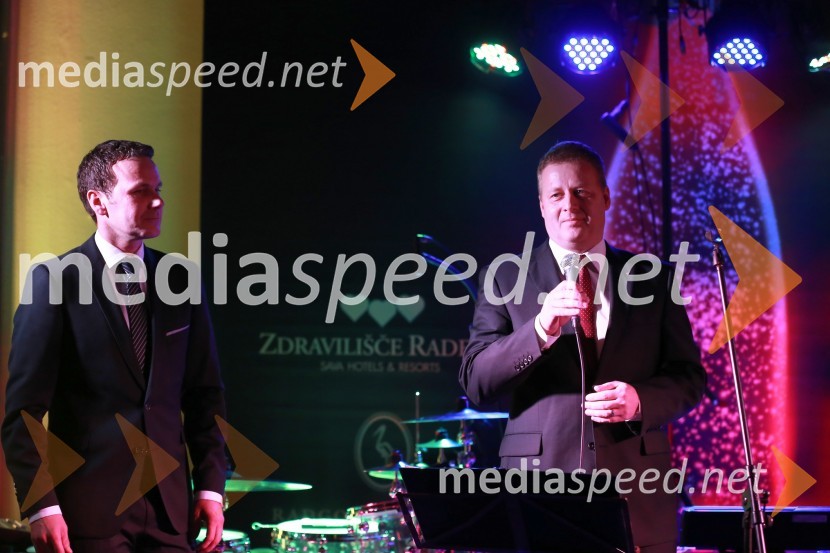  Borut Cvetkovič, direktor podjetja Radgonske gorice;  Igor Magdič, izvršni direktor Zdravilišče Radenci in Terme Lendava19. Noč penine 2015