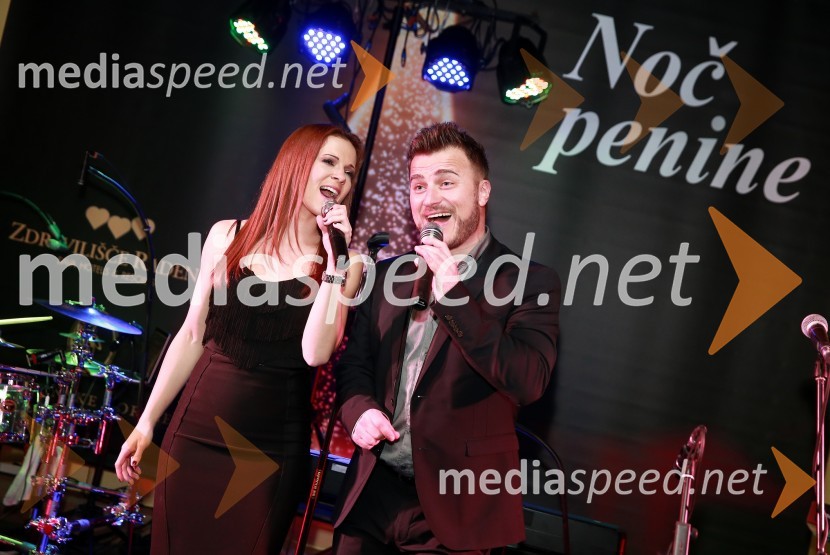  Nina Pušlar, pevka;  Matjaž Robavs, pevec19. Noč penine 2015