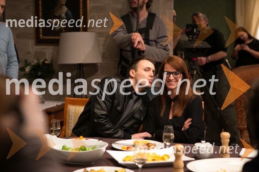  Ranko Babić, stand up komik;  Ana Horvat Dolinar, igralkaEna žlahtna štorija, snemanje komedije