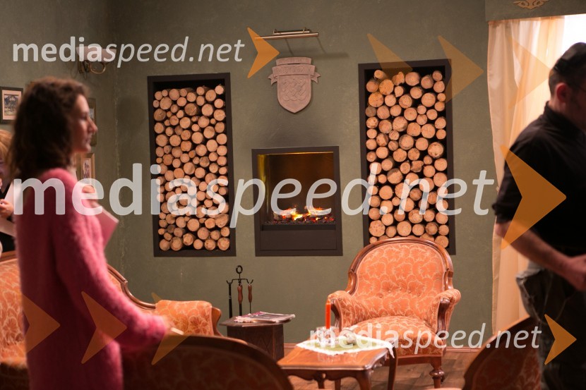 Ena žlahtna štorija, snemanje komedijeEna žlahtna štorija, snemanje komedije