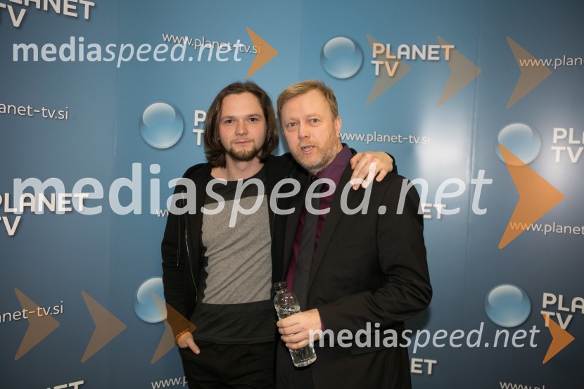  Stane Tomazin, igralec;  Matjaž Javšnik, igralecEna žlahtna štorija, snemanje komedije