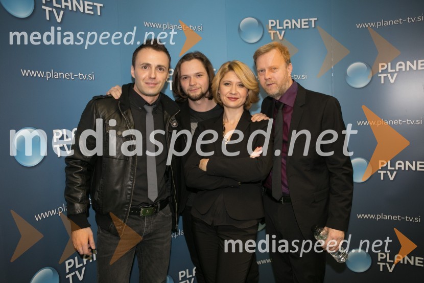  Ranko Babić, stand up komik;  Stane Tomazin, igralec;  Vesna Pernarčič, igralka;  Matjaž Javšnik, igralecEna žlahtna štorija, snemanje komedije