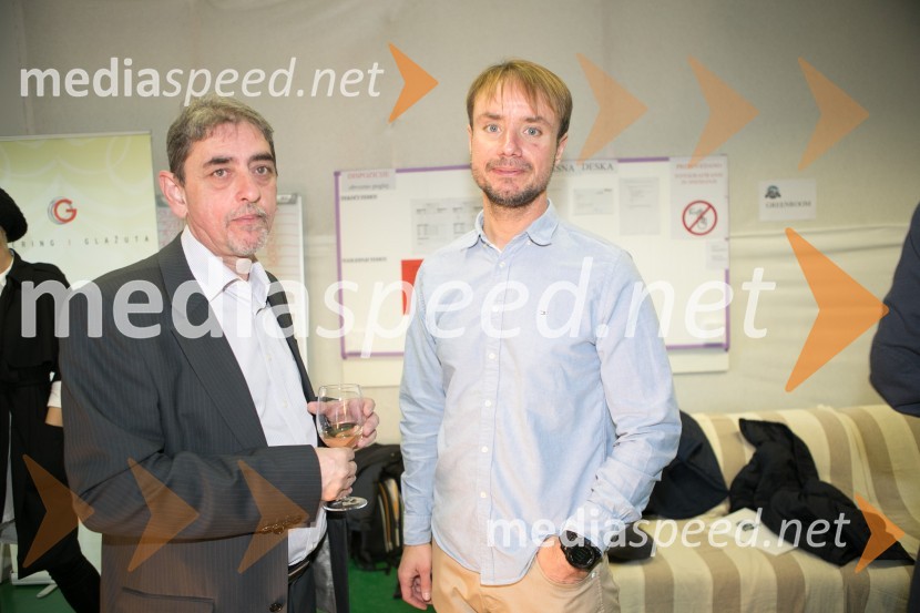  Tomaž Lehpamer, producent;  Sašo Kolarič, MangartEna žlahtna štorija, snemanje komedije