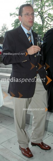 Žiga Turk, minister za razvojSprejem ameriškega veleposlaništva ob dnevu ameriške neodvisnosti