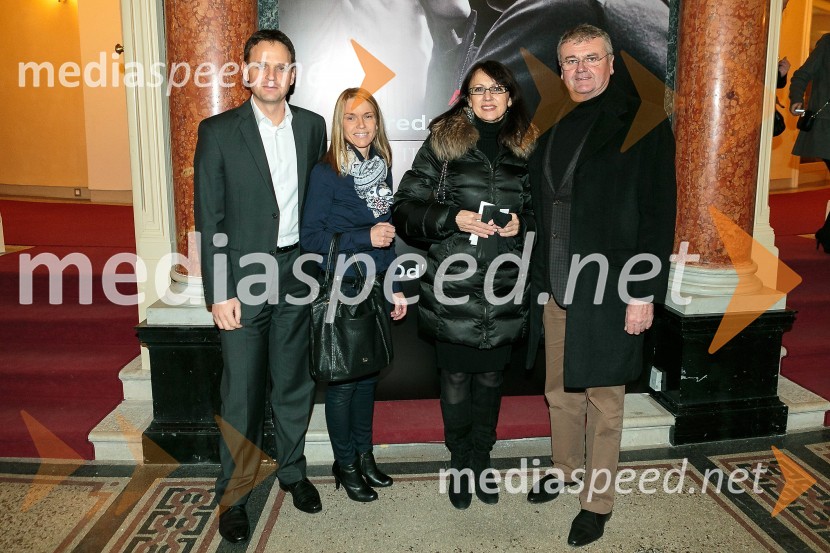  Franci Bolta, direktor znamke Audi pri podjetju Porsche Slovenija d.o.o.;  Mirjam Bolta;  ... ;  ... Petdeset odtenkov sive, VIP predpremiera filma